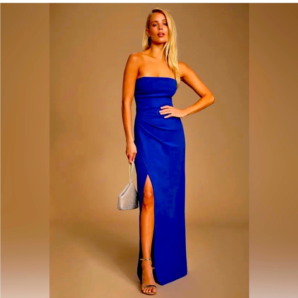 Royal Blue Formal Dress Bridesmaids Dress